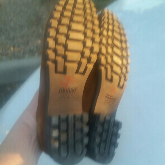 Munro Suede Clogs EUC Cognac color EUC 7.5 N - Picture 2 of 4